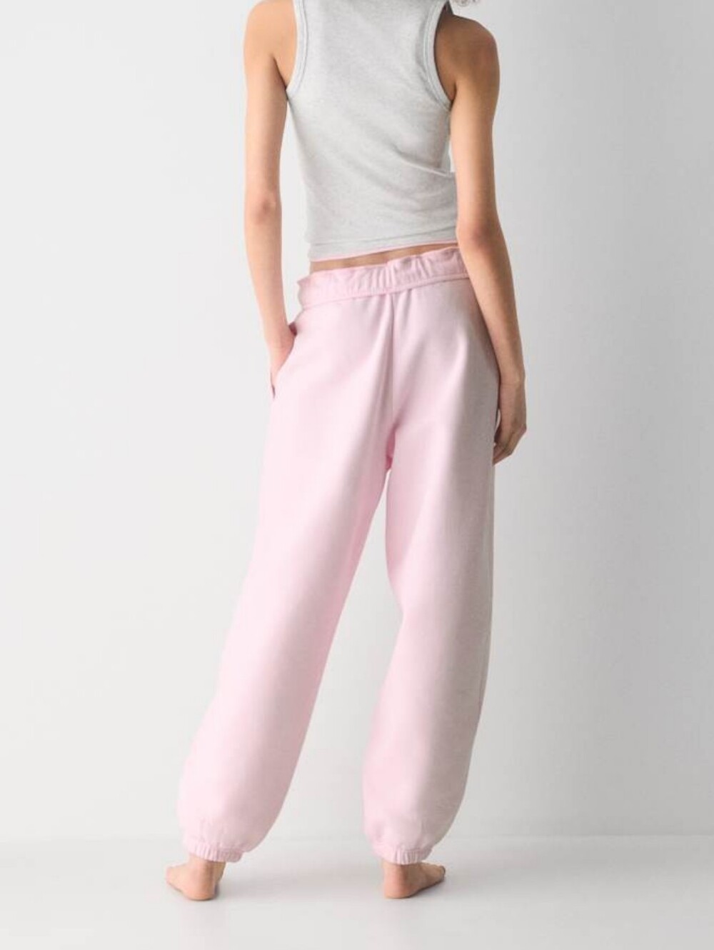 aritzia foldover baggy jogger mega fit Villa Pink short length
